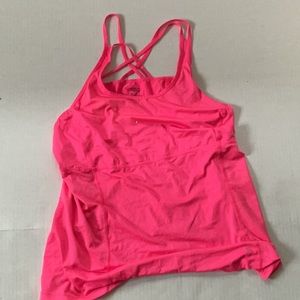 Danskin now hot pink tank top size XXL